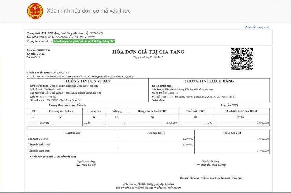 Hướng dẫn tra cứu hóa đơn trên cổng thông tin tra cứu hóa đơn điện tử