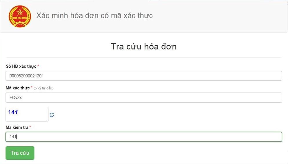 Hướng dẫn tra cứu hóa đơn trên cổng thông tin tra cứu hóa đơn điện tử