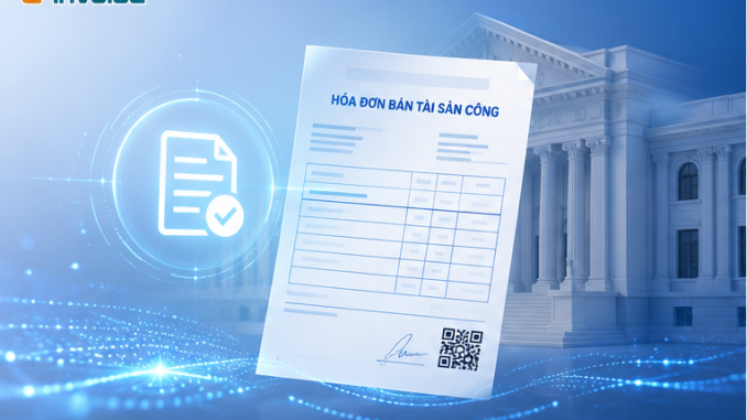 Hóa đơn bán tài sản công là gì