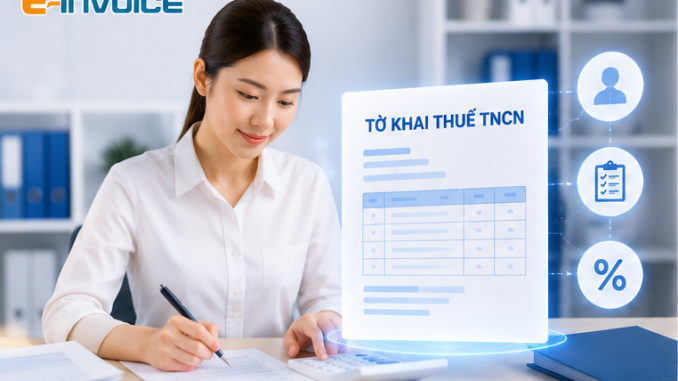 Tờ khai thuế TNCN