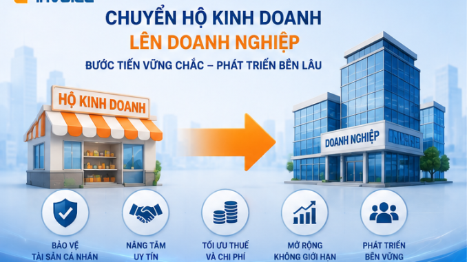 Hộ kinh doanh nên chuyển lên doanh nghiệp khi nào?