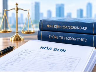 Thời điểm xuất hóa đơn điện tử