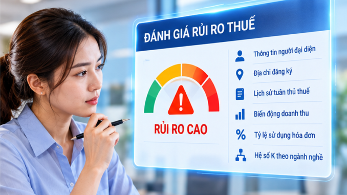 Ngừng sử dụng hóa đơn đối với trường hợp rủi ro về thuế
