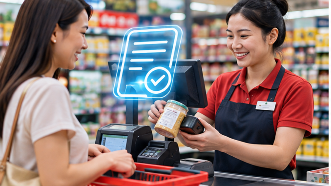 Hóa đơn điện tử áp dụng với bán lẻ và siêu thị